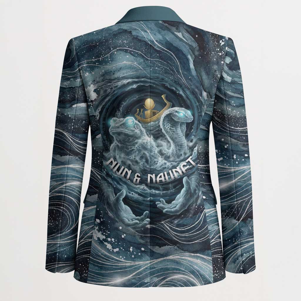 Egypt Nun and Naunet Blazer Primordial Water Gods Cosmic Ocean Infinite Waves