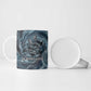 Egypt Nun and Naunet Ceramic Mug Primordial Water Gods Cosmic Ocean Infinite Waves