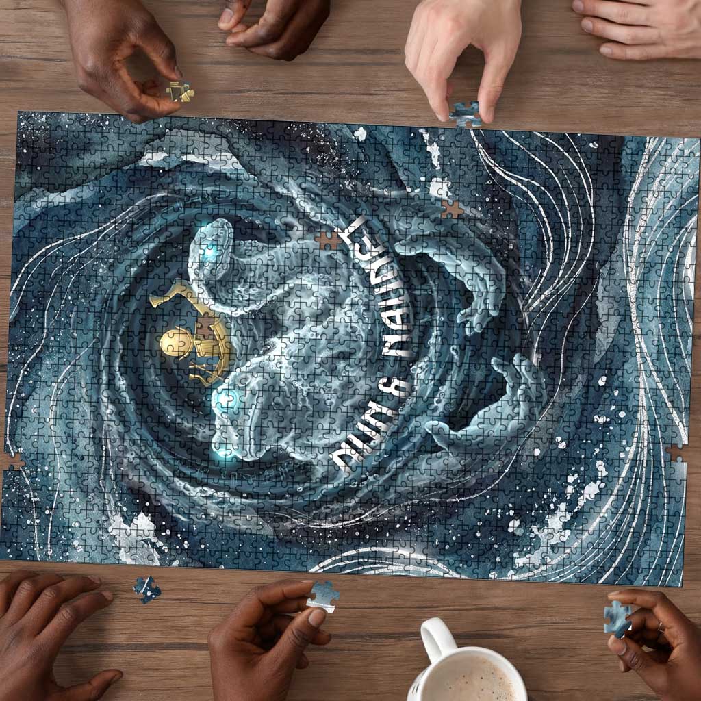 Egypt Nun and Naunet Puzzle Primordial Water Gods Cosmic Ocean Infinite Waves