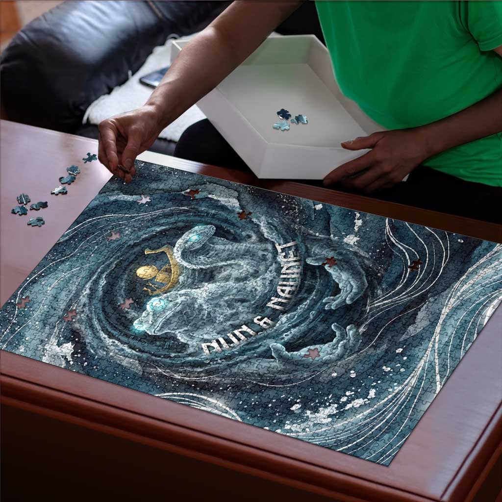 Egypt Nun and Naunet Puzzle Primordial Water Gods Cosmic Ocean Infinite Waves