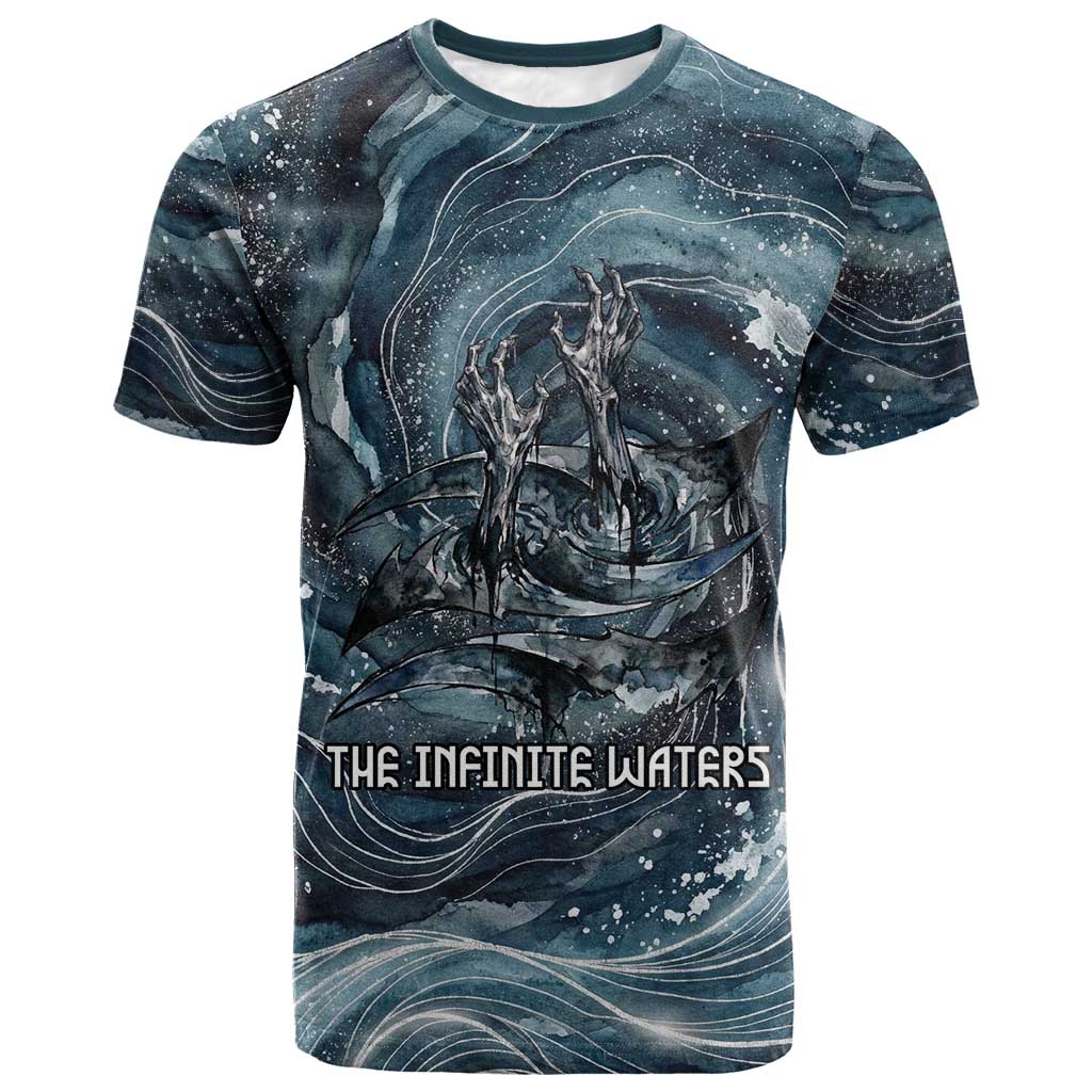 Egypt Nun and Naunet T shirt Primordial Water Gods Cosmic Ocean Infinite Waves