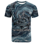 Egypt Nun and Naunet T shirt Primordial Water Gods Cosmic Ocean Infinite Waves
