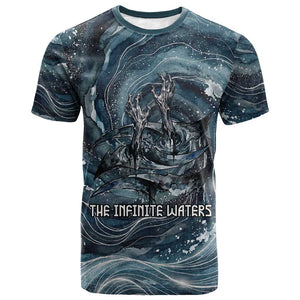 Egypt Nun and Naunet T shirt Primordial Water Gods Cosmic Ocean Infinite Waves