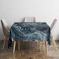 Egypt Nun and Naunet Tablecloth Primordial Water Gods Cosmic Ocean Infinite Waves