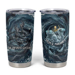 Egypt Nun and Naunet Tumbler Cup Primordial Water Gods Cosmic Ocean Infinite Waves