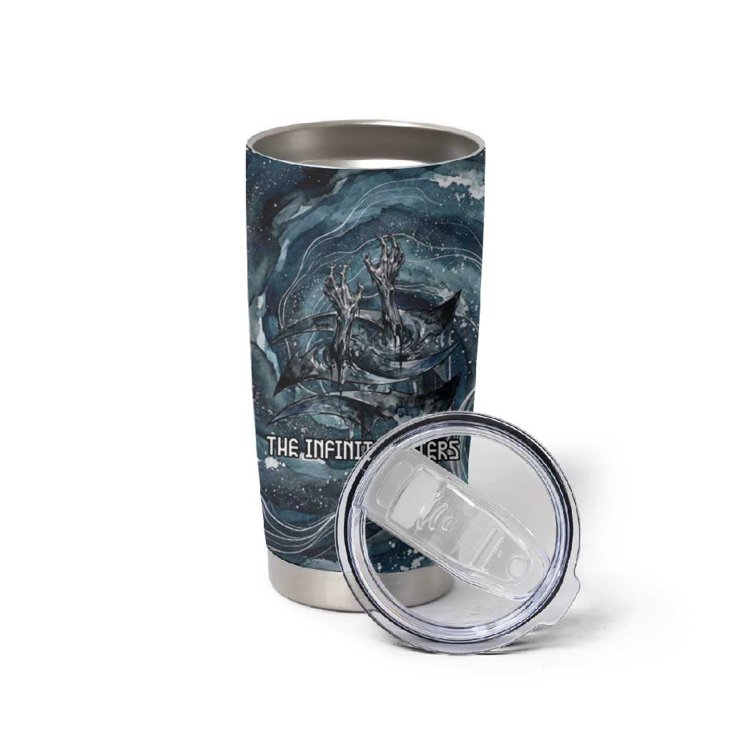 Egypt Nun and Naunet Tumbler Cup Primordial Water Gods Cosmic Ocean Infinite Waves