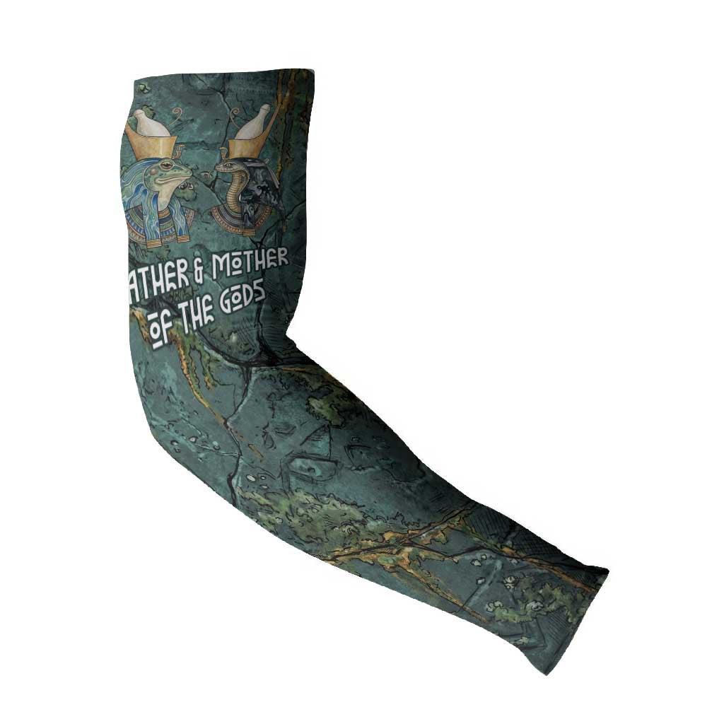 Nun and Naunet Egyptian Arm Sleeves Serpent Abyss Design Primordial Gods of Ancient Waters