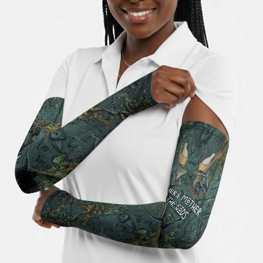Nun and Naunet Egyptian Arm Sleeves Serpent Abyss Design Primordial Gods of Ancient Waters