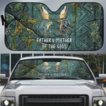 Nun and Naunet Egyptian Auto Sun Shade Serpent Abyss Design Primordial Gods of Ancient Waters
