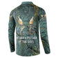 Nun and Naunet Egyptian Button Sweatshirt Serpent Abyss Design Primordial Gods of Ancient Waters