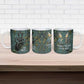 Nun and Naunet Egyptian Ceramic Mug Serpent Abyss Design Primordial Gods of Ancient Waters