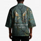 Nun and Naunet Egyptian Kimono Serpent Abyss Design Primordial Gods of Ancient Waters