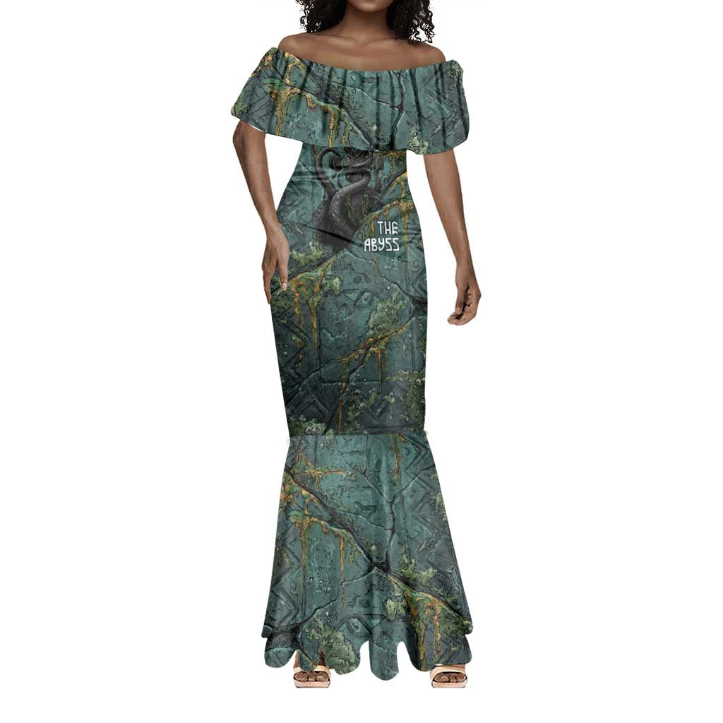 Nun and Naunet Egyptian Mermaid Dress Serpent Abyss Design Primordial Gods of Ancient Waters