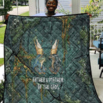 Nun and Naunet Egyptian Quilt Serpent Abyss Design Primordial Gods of Ancient Waters