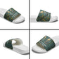 Nun and Naunet Egyptian Slide Sandals Serpent Abyss Design Primordial Gods of Ancient Waters