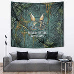 Nun and Naunet Egyptian Tapestry Serpent Abyss Design Primordial Gods of Ancient Waters