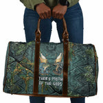 Nun and Naunet Egyptian Travel Bag Serpent Abyss Design Primordial Gods of Ancient Waters