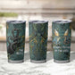 Nun and Naunet Egyptian Tumbler Cup Serpent Abyss Design Primordial Gods of Ancient Waters