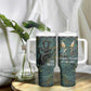 Nun and Naunet Egyptian Tumbler With Handle Serpent Abyss Design Primordial Gods of Ancient Waters