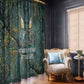 Nun and Naunet Egyptian Window Curtain Serpent Abyss Design Primordial Gods of Ancient Waters