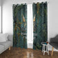 Nun and Naunet Egyptian Window Curtain Serpent Abyss Design Primordial Gods of Ancient Waters
