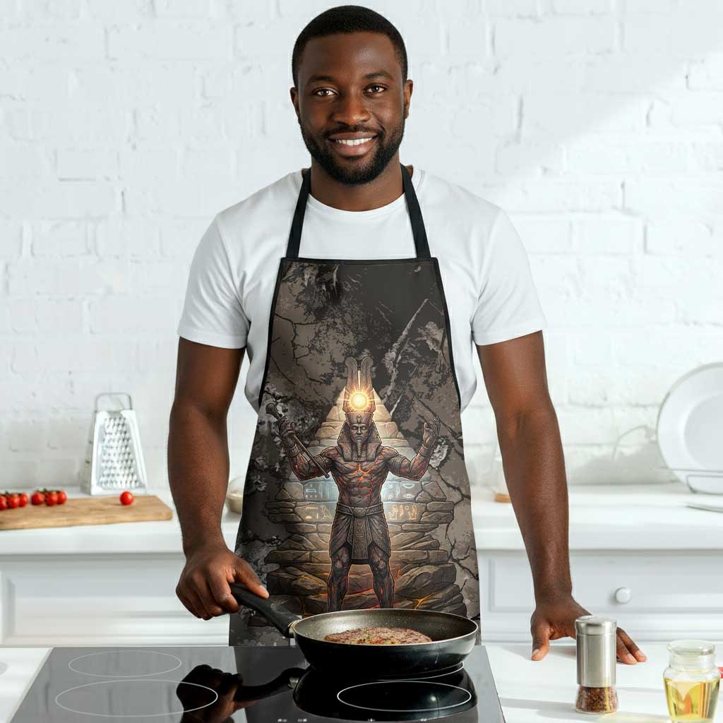 Tatenen Apron Rising Hand Design Egyptian God of Creation and Earth Emergence