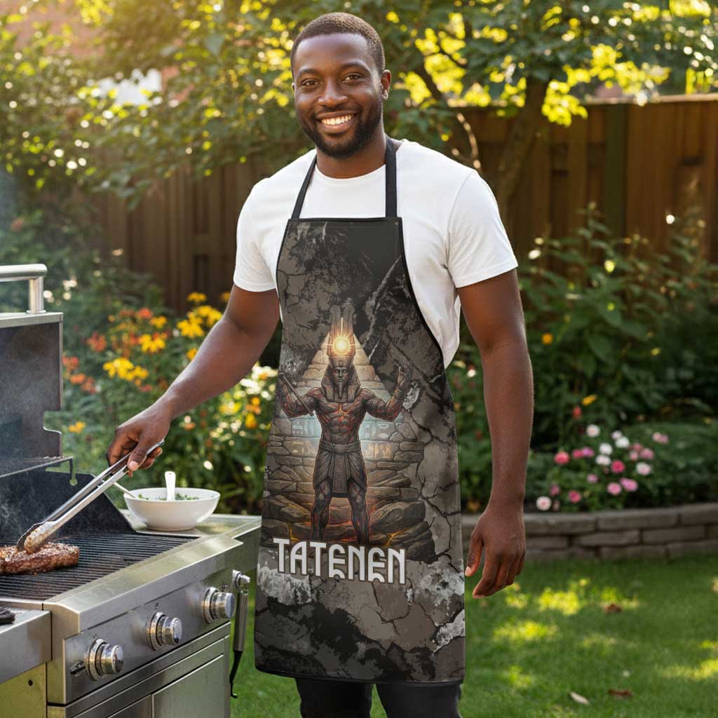 Tatenen Apron Rising Hand Design Egyptian God of Creation and Earth Emergence