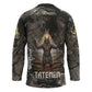 Tatenen Hockey Jersey Rising Hand Design Egyptian God of Creation and Earth Emergence