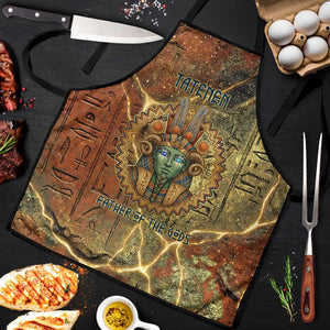 Tatenen Ancient Egyptian Apron Father of the Gods Design with Minerals