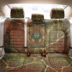 Tatenen Ancient Egyptian Back Car Seat Cover Father of the Gods Design with Minerals