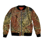 Tatenen Ancient Egyptian Bomber Jacket Father of the Gods Design with Minerals