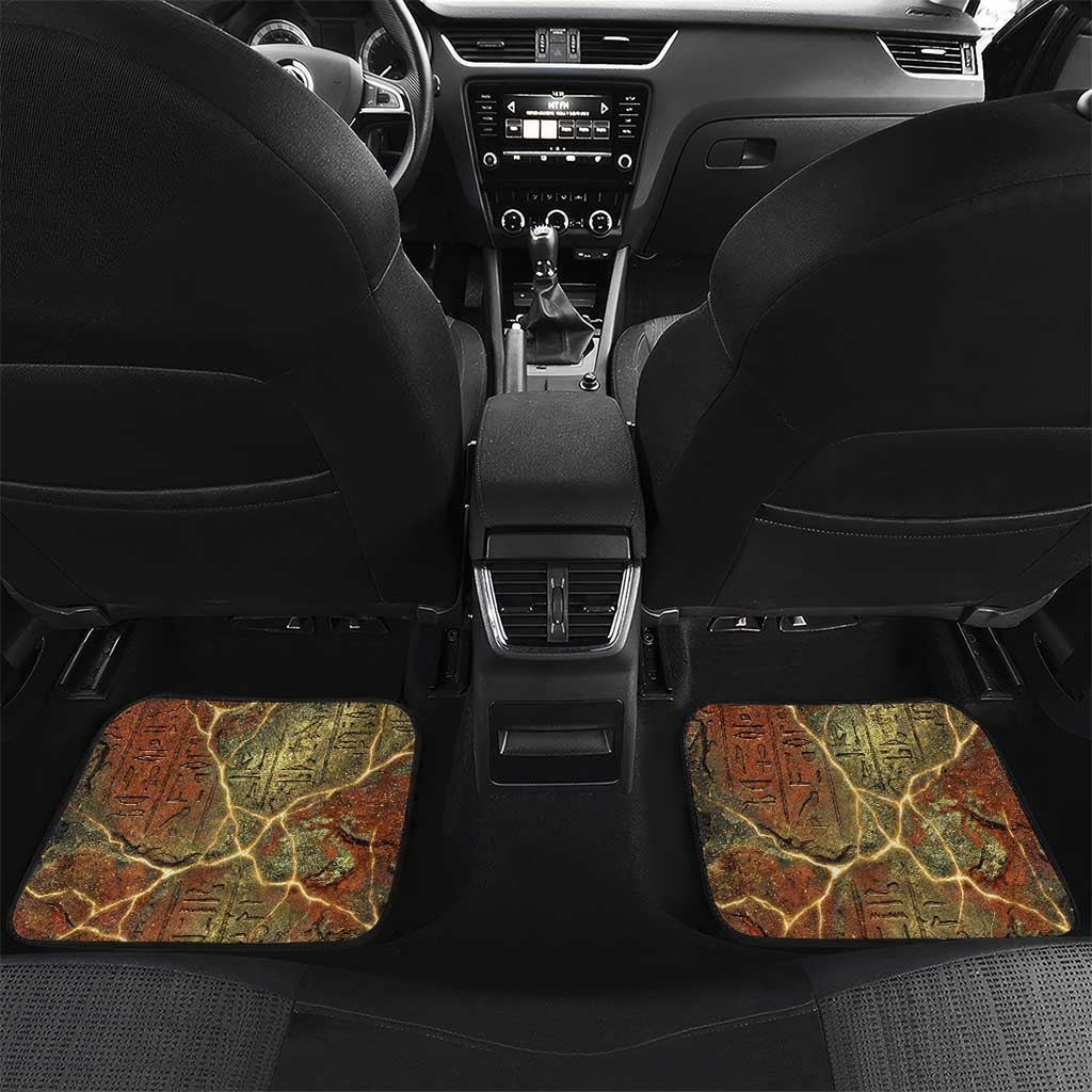Tatenen Ancient Egyptian Car Mats Father of the Gods Design with Minerals