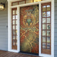 Tatenen Ancient Egyptian Door Cover Father of the Gods Design with Minerals