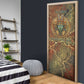 Tatenen Ancient Egyptian Door Cover Father of the Gods Design with Minerals