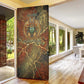 Tatenen Ancient Egyptian Door Cover Father of the Gods Design with Minerals
