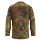 Tatenen Ancient Egyptian Hockey Jersey Father of the Gods Design with Minerals