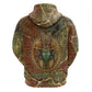 Tatenen Ancient Egyptian Hoodie Father of the Gods Design with Minerals