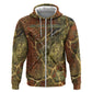Tatenen Ancient Egyptian Hoodie Father of the Gods Design with Minerals