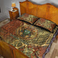 Tatenen Ancient Egyptian Quilt Bed Set Father of the Gods Design with Minerals