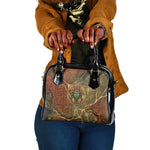 Tatenen Ancient Egyptian Shoulder Handbag Father of the Gods Design with Minerals