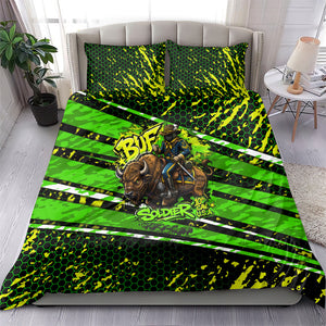 Buffalo Soldiers 10th Cavalry Regiment Bedding Set Graffiti Urban Streetwear Style Graphic Art