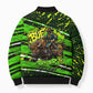 Buffalo Soldiers 10th Cavalry Regiment Bomber Puffer Jacket Graffiti Urban Streetwear Style Graphic Art