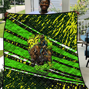 Buffalo Soldiers 10th Cavalry Regiment Quilt Graffiti Urban Streetwear Style Graphic Art