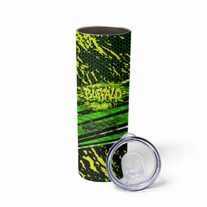 Buffalo Soldiers 10th Cavalry Regiment Skinny Tumbler Graffiti Urban Streetwear Style Graphic Art