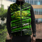 Buffalo Soldiers 10th Cavalry Regiment Sleeveless Puffer Jacket Graffiti Urban Streetwear Style Graphic Art