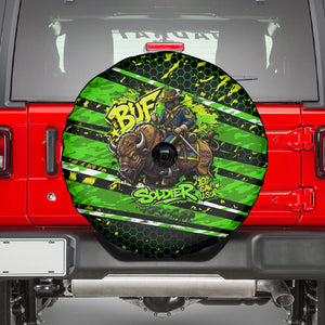 Buffalo Soldiers 10th Cavalry Regiment Spare Tire Cover Graffiti Urban Streetwear Style Graphic Art