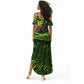Buffalo Soldiers 10th Cavalry Regiment Summer Maxi Dress Graffiti Urban Streetwear Style Graphic Art