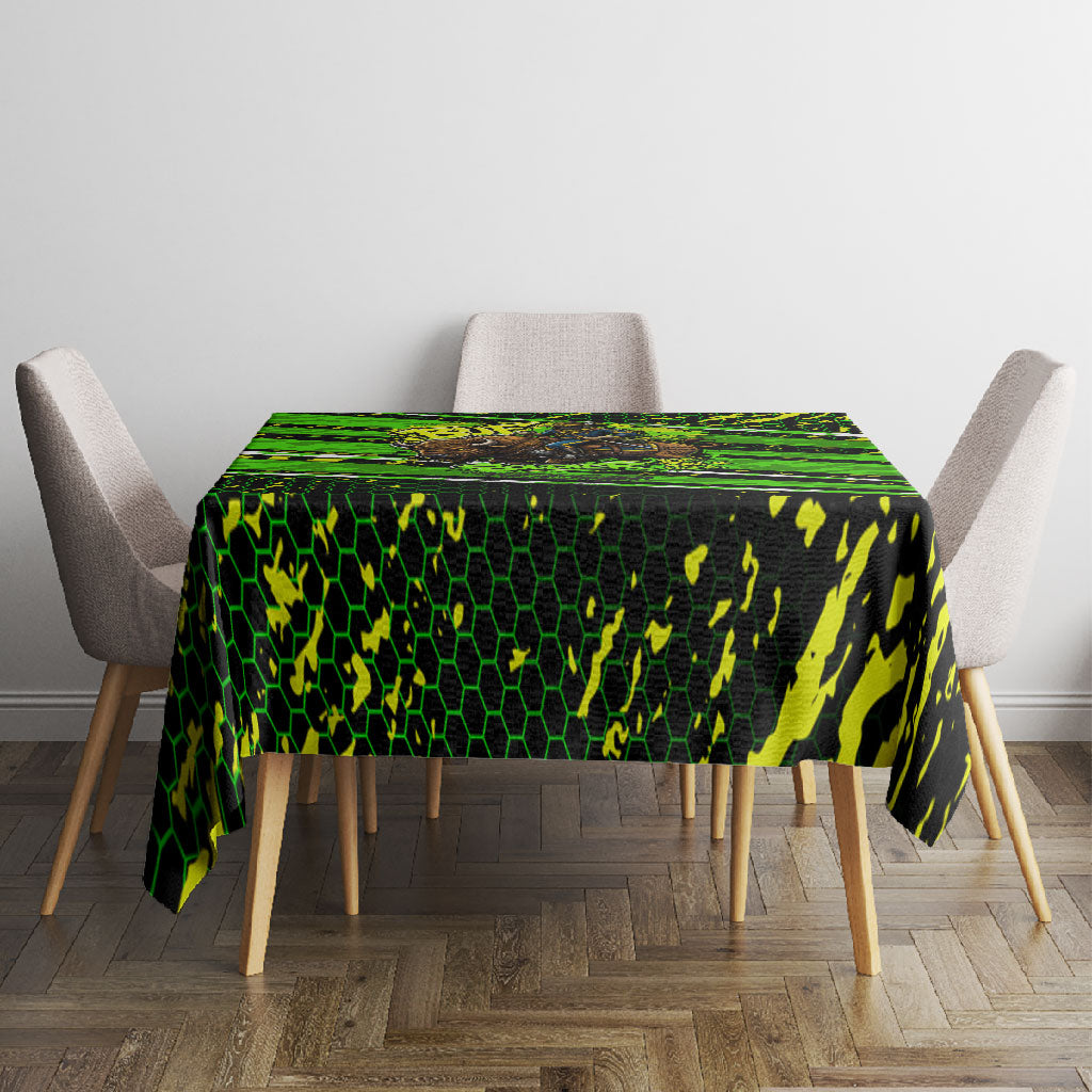 Buffalo Soldiers 10th Cavalry Regiment Tablecloth Graffiti Urban Streetwear Style Graphic Art