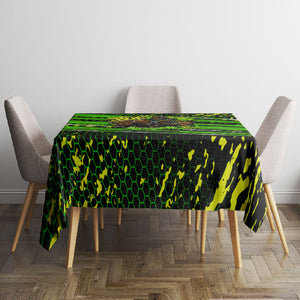 Buffalo Soldiers 10th Cavalry Regiment Tablecloth Graffiti Urban Streetwear Style Graphic Art