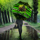 Buffalo Soldiers 10th Cavalry Regiment Umbrella Graffiti Urban Streetwear Style Graphic Art